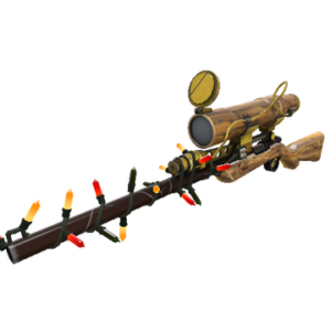 Festivized Lumber From Down Under Sniper Rifle