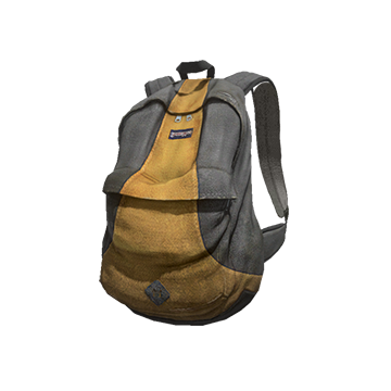 Gray and Yellow Backpack
