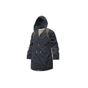 Navy Eagle Parka