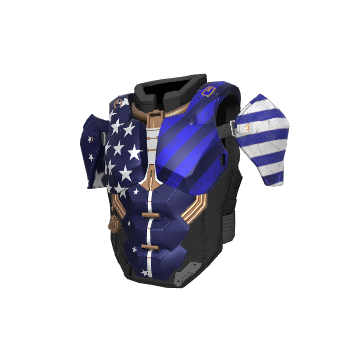 Patriotic Blue Tactical Armor