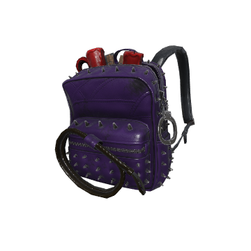 Vixen Purple Military Backpack